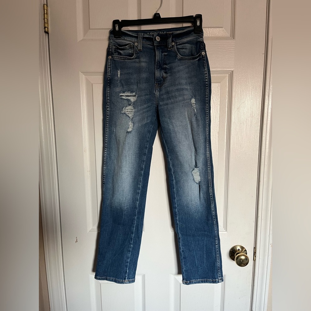 high rise Arizona jeans